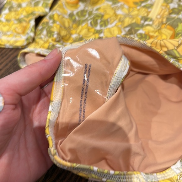 Crewcuts rash guard one piece suit in orange blossom - Picture 5 of 7